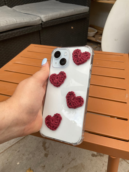 Coque iPhone motif cœurs ♥️